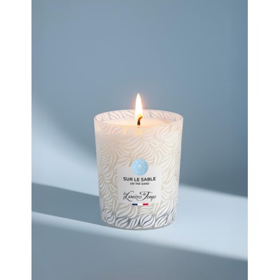 LES LUMIERES DU TEMPS Bougie 180 gr Sur le sable.