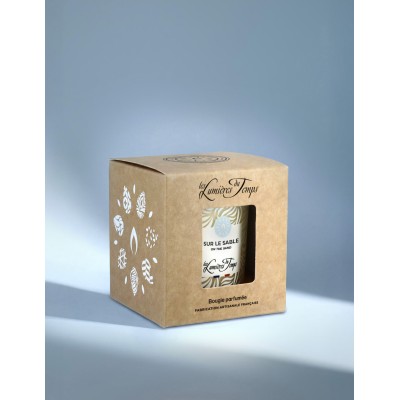 LES LUMIERES DU TEMPS Bougie 180 gr Sur le sable.