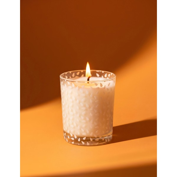 LES LUMIERES DU TEMPS Bougie 180 gr Vanille Coco.