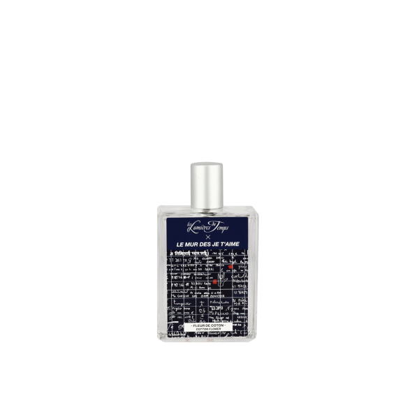LES LUMIERES DU TEMPS Spray Fleur de coton Mur des je t’aime.