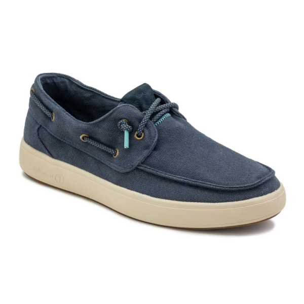 NATURAL WORLD - Chaussures Oster en Toile - Marine