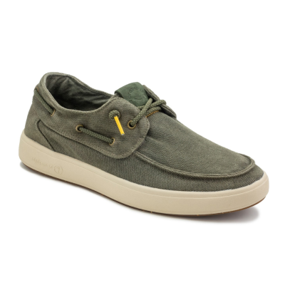 NATURAL WORLD - Chaussures Oster en Toile - Kaki