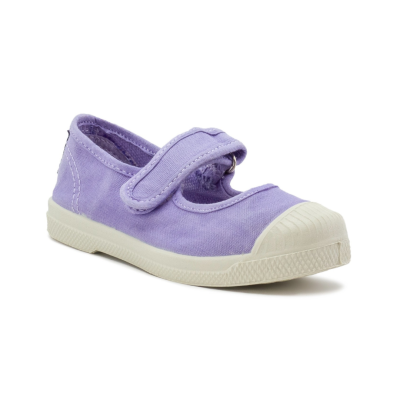 NATURAL WORLD - Sandales en Toile Old Cebosa - Lilas