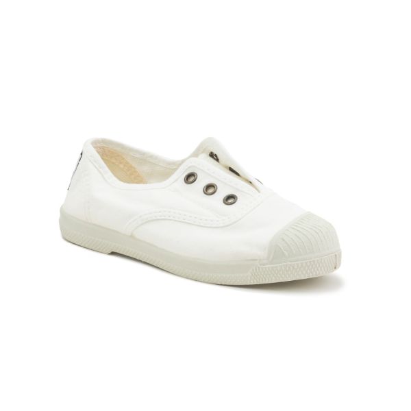 NATURAL WORLD - Chaussures en toile Grape – Blanc