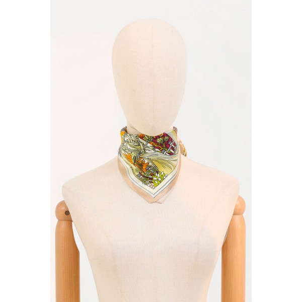 MAISON FANLI - Carré de Soie Route de la Soie - Beige