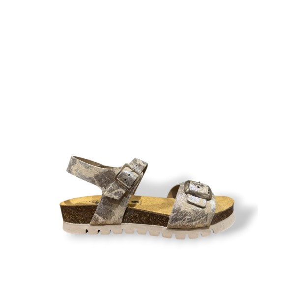 PLAKTON - Sandales Cool SQ - Metal Camel