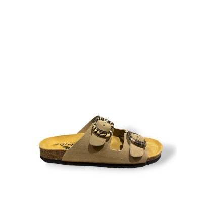 PLAKTON - Mules Beta Flex - Tan