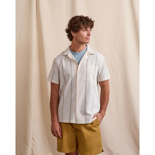 FAGUO - Chemise manches courtes Paiolive - Ecru