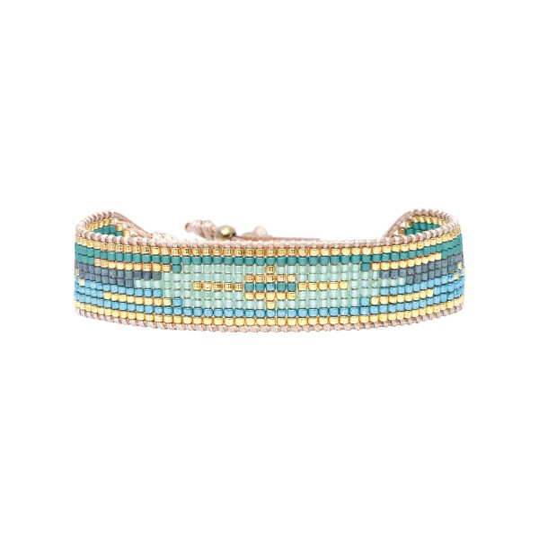 BELLE MAIS PAS QUE Bracelet Blue Maldives Signature Charly.