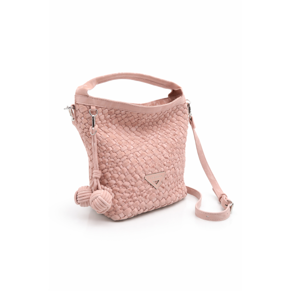 CARAMELO Sac Bandoulière Rose.