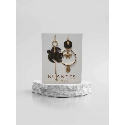 NUANCES Bijoux Boucles d’oreilles Lagune.