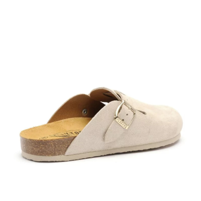 PLAKTON - Mules Blogg - Beige pailleté