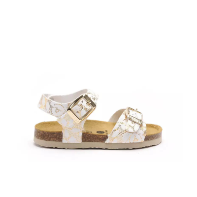 PLAKTON - Sandales Lisa - Blanc/Brillant