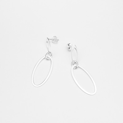 CANYON France Boucles d'oreilles Argent.