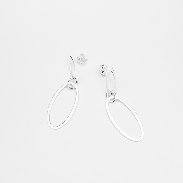 CANYON France Boucles d'oreilles Argent.