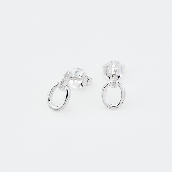 CANYON France Boucles d'oreilles Argent.