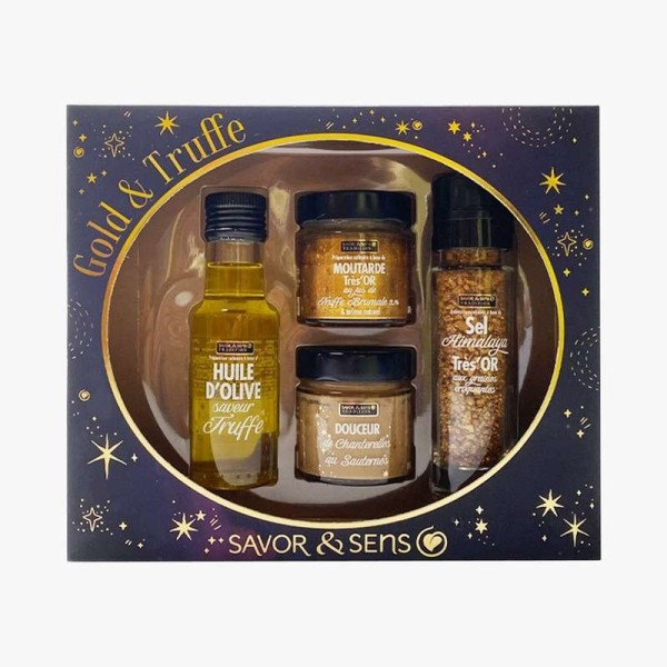 Coffret gold & truffe - Savor & Sens