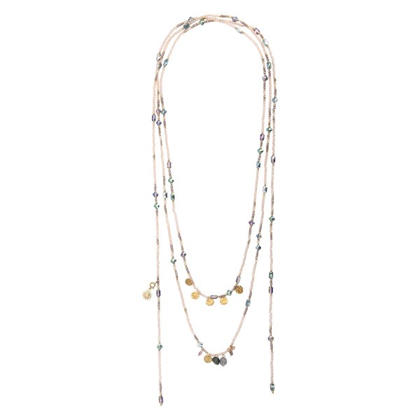 BELLE MAIS PAS QUE Collier Prana Rose.