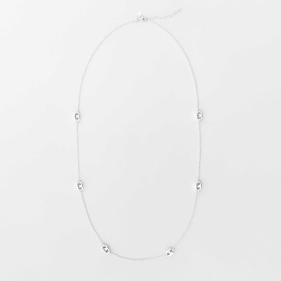 CANYON France Collier Sautoir Argent.