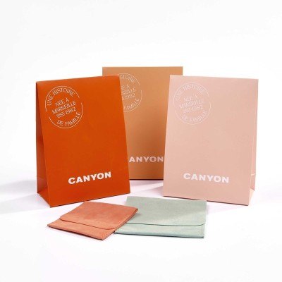 CANYON France Collier Sautoir Argent.