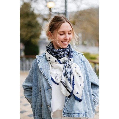 Shanna Foulard Carré Bayia.