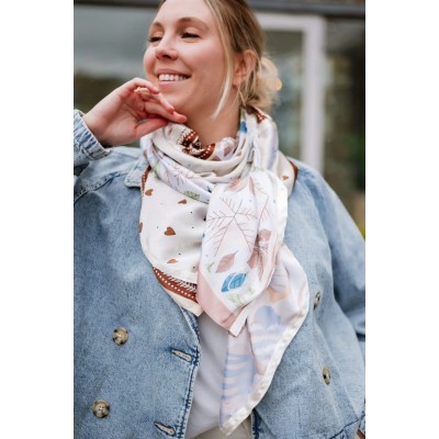 Shanna Foulard Carré Béa.