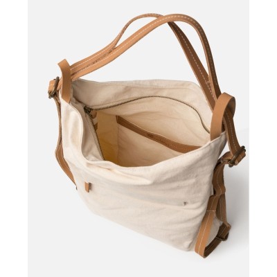 Sac à dos Lotus Naturel, Marque BIBA | Bijoux Totem