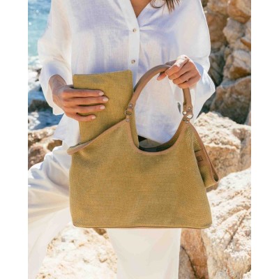 BIBA Sac Cabas Latah Citron Vert.