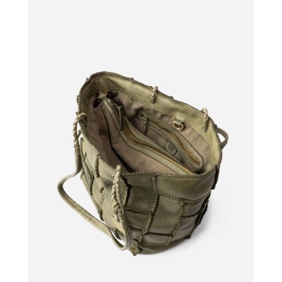 Sac Cabas Oley Kaki, Marque BIBA | Bijoux Totem