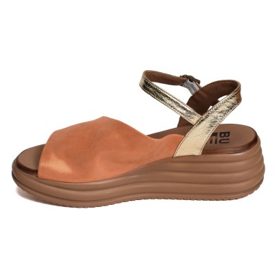 BUENO - Sandales compensées Julia - Orange