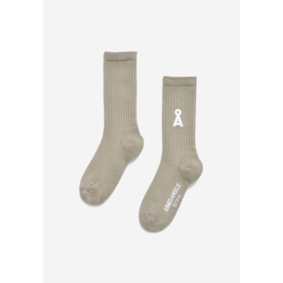 ARMEDANGELS - Chaussettes Saamus en coton - Light sage