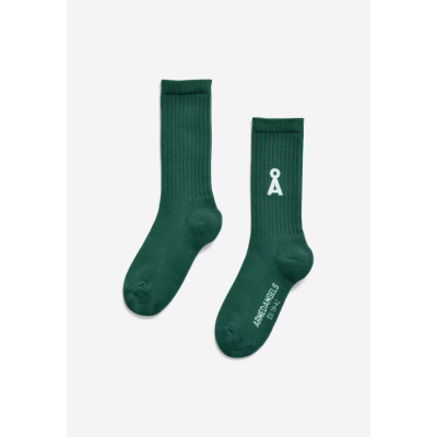 ARMEDANGELS - Chaussettes Saamus en coton - Emerald
