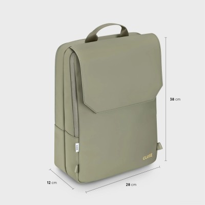 Sac à dos Le Réversible vert, Marque CLUSE | Bijoux Totem