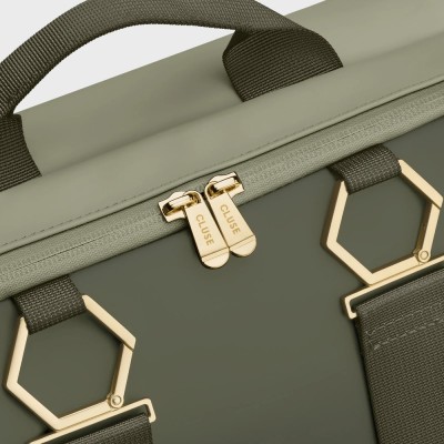 Sac à dos Le Réversible vert, Marque CLUSE | Bijoux Totem
