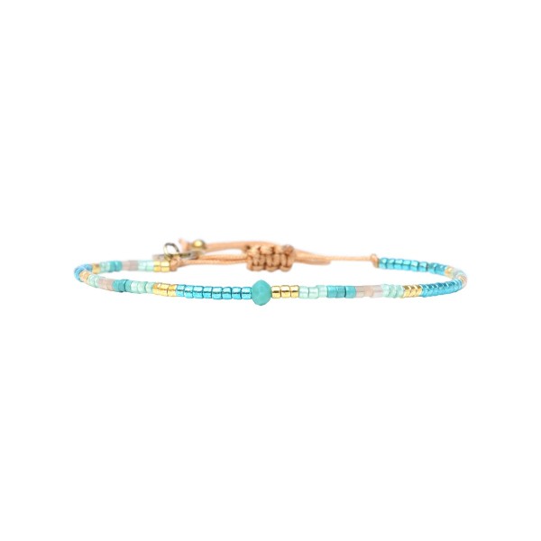 BELLE MAIS PAS QUE Bracelet Blue Maldives Emma.