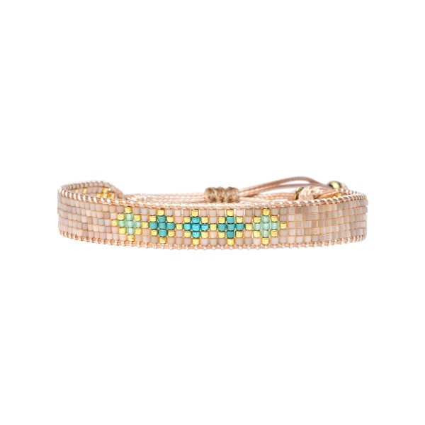BELLE MAIS PAS QUE Bracelet Blue Maldives Olivia.