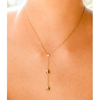 Collier Dilys en Acier, Marque Zag Bijoux | Bijoux Totem