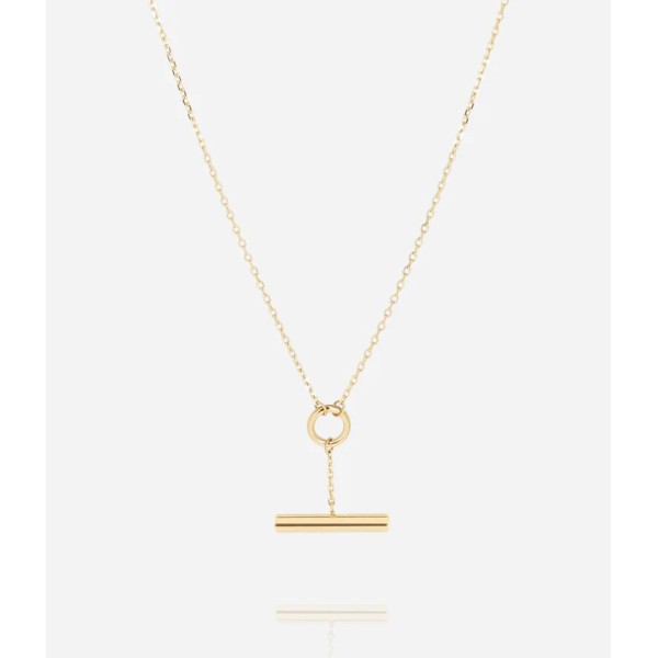 ZAG Bijoux Collier Furio Acier doré.