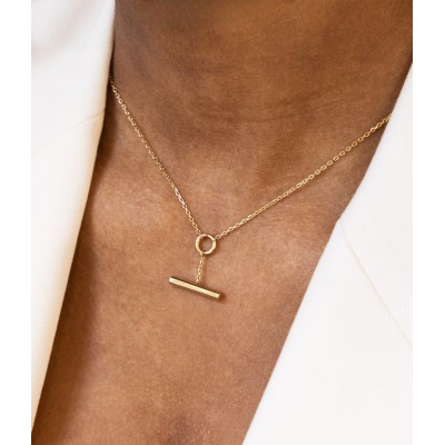 Collier Furio en Acier, Marque Zag Bijoux | Bijoux Totem
