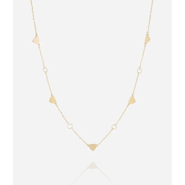 ZAG Bijoux Collier Aphaia Acier doré.