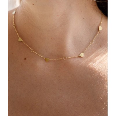 Collier Aphaia en Acier, Marque Zag Bijoux | Bijoux Totem