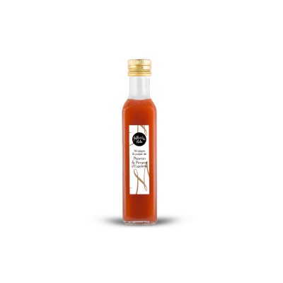 Vinaigre à la Pulpe de Poivron et Piment d'Espelette Vinaigre à la Pulpe de Poivron et Piment d'Espelette