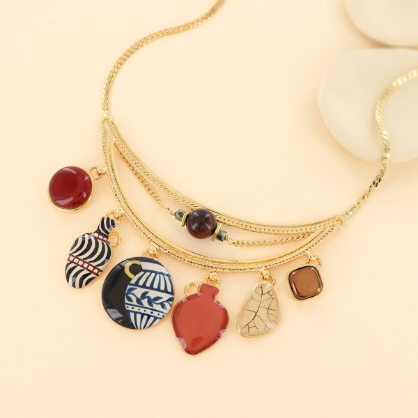 TARATATA bijoux Collier Antique.