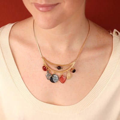 TARATATA bijoux Collier Antique.