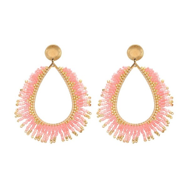 BELLE MAIS PAS QUE Boucles d’oreilles Poussoir Tulum.
