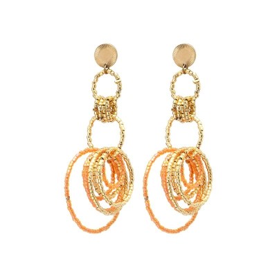 BELLE MAIS PAS QUE Boucles d’oreilles Poussoir Tulum.