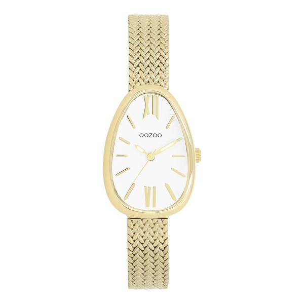 OOZOO Montre Femme Acier doré.