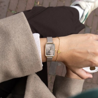 Montre rectangulaire femme, Marque OOZOO | Bijoux Totem