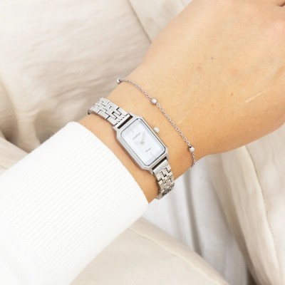 Montre rectangulaire femme, Marque OOZOO | Bijoux Totem
