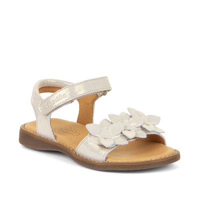 FRODDO - Sandales Lorine Flowers - Gold Shine